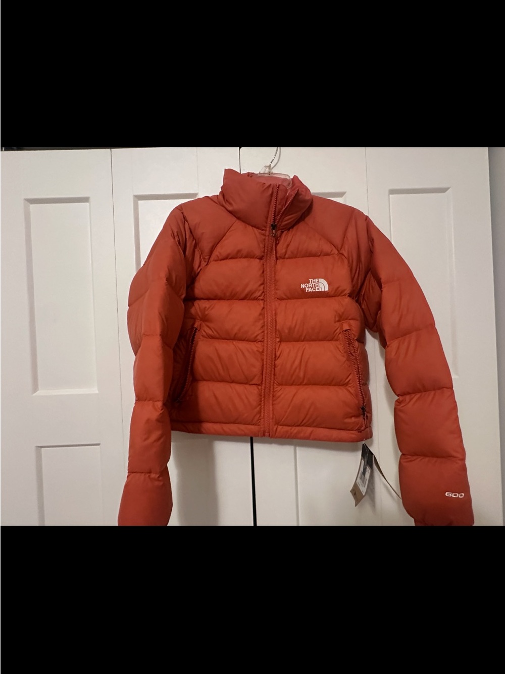 The North Face Orange Women's Down Puffer Jacket